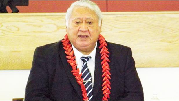  Samoan PM, Tuila'epa Sailele Malielegaoi 