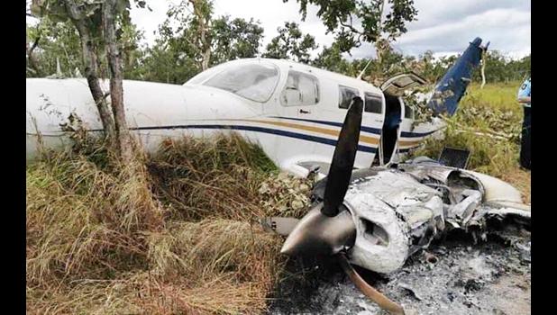 Cessna 402C that crashed near Port Moresby