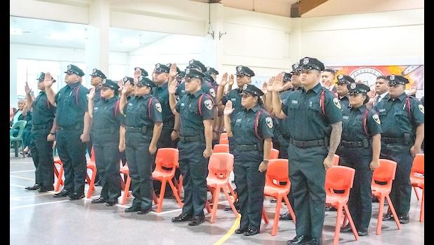 The 29th Police Academy graduating class 
