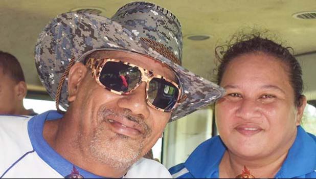 Sooau Vaa Brown and his wife Maylynn Brown 