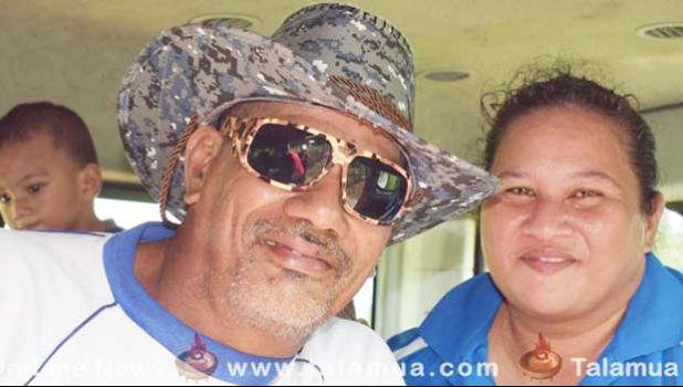 Alex's parents, Va’a and Maylynn Brown