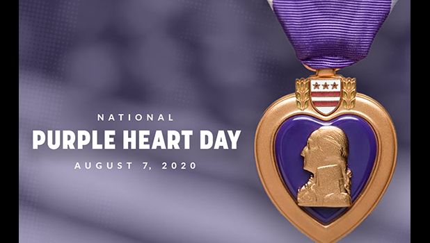 Purple Heart Day logo
