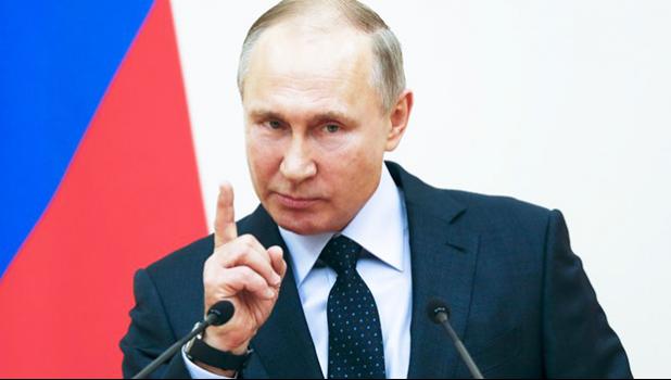 In this Wednesday, Jan. 31, 2018 file photo, President Vladimir Putin speaks during a meeting with Russian Olympic athletes at the Novo-Ogaryovo residence outside in Moscow, Russia. On Friday, Feb. 9, 2018, The Associated Press has found that stories circulating on the internet that Putin issued an international arrest warrant for philanthropist George Soros are untrue. (Grigory Dukor/Pool Photo via AP) In this Wednesday, Jan. 31, 2018 file photo, President Vladimir Putin speaks during a meeting with Russian Olympic athletes at the Novo-Ogaryovo residence outside in Moscow, Russia. On Friday, Feb. 9, 2018, The Associated Press has found that stories circulating on the internet that Putin issued an international arrest warrant for philanthropist George Soros are untrue. (Grigory Dukor/Pool Photo via AP)
