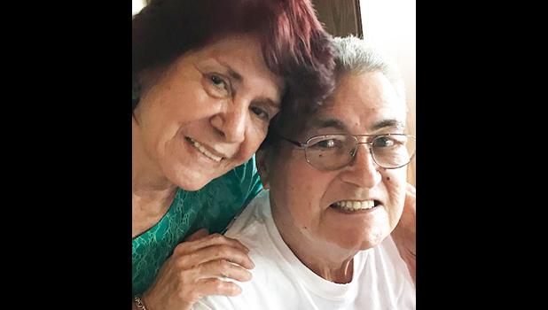 Rene Lawrence Frank Clemens (right) — with his wife of 54-years Esperanza “Nenita” Clemens (left).