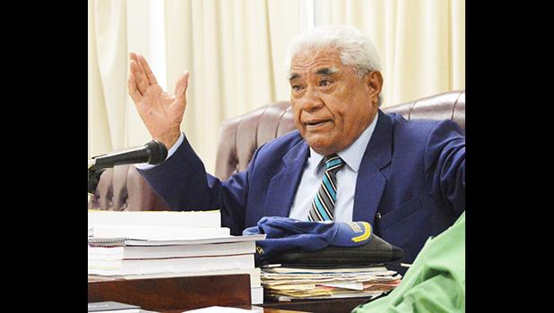 Saole Representative Titiali’i Kitara Vaiau 