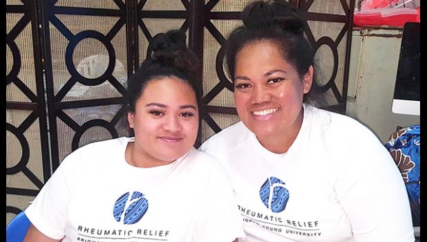 Justina Tavana and Natalia Seufale [photo: Blue Chen-Fruean]