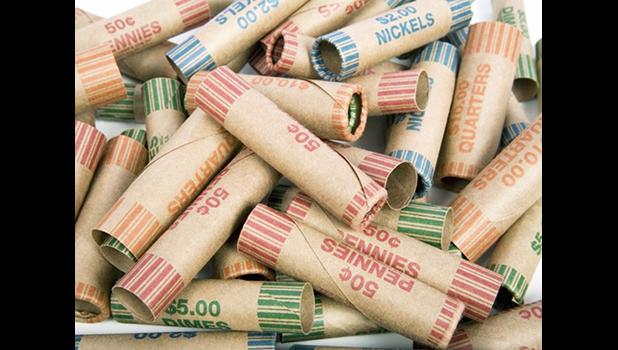 Rolled coins