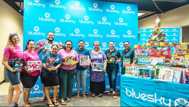 Rotaract Pago Pago is a community service organization, made up of young adults from the ages 21-40, that is dedicated to fellowship, leadership, professional development, through service. Rotaract members with donated toys