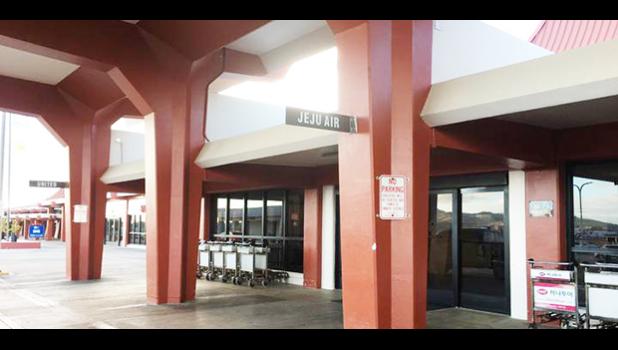 An empty Saipan International Airport 