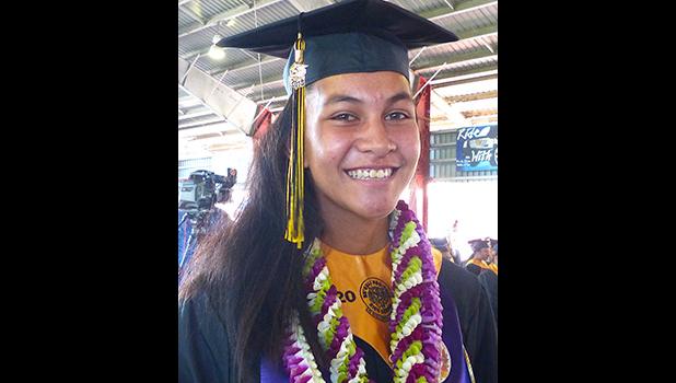 NVTHS 2018, Salutatorian, Agahpay Lina Manase
