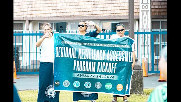 Regional Resiliency Assessment Program staffers wave