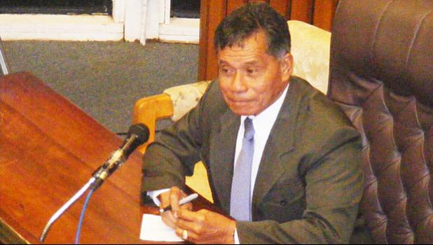Homeland Security Director, Samana Semo Ve’ave’a