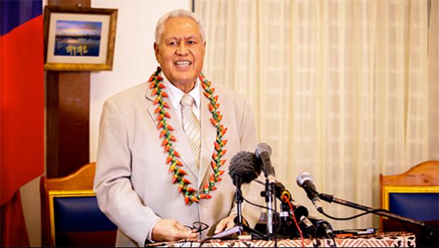 His Highness Tuimalealiifano Va'aletoa Sualauvi II said in his Christmas message, “Let us revel in humility, and remain faithful to our Lord in all circumstances in both good and bad times. He will never leave nor forsake us. (Photo: Vaitogi A. Matafeo) His Highness Tuimalealiifano Va'aletoa Sualauvi II said