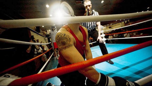 boxer in ring