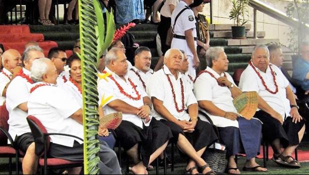 Samoa Cabinet photo from June 2018 