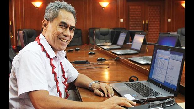 Samoa's Minister of Finance Sili Epa Tuioti.