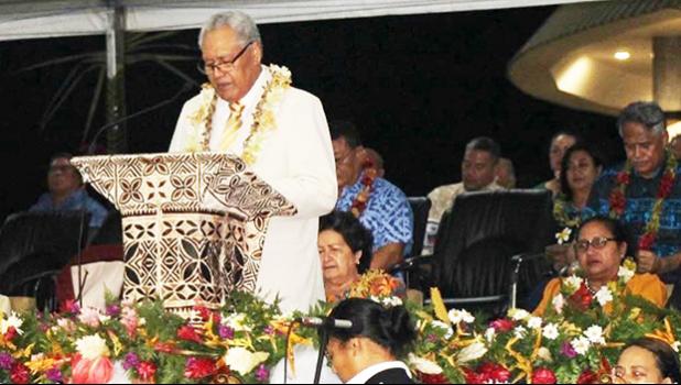 His Highness the Head of State, Tuimalealiifano Va’aleto’a Sualauvi II 