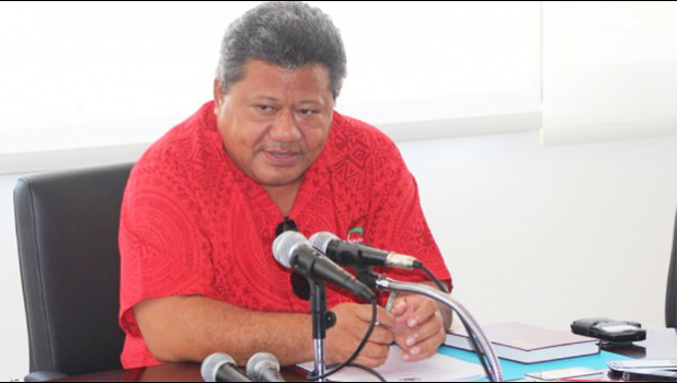 Ministry of Health headquarters, Chief Executive Officer, Leausa Dr. Take Naseri (Photo: Samoa Observer) Leausa Dr. Take Naseri