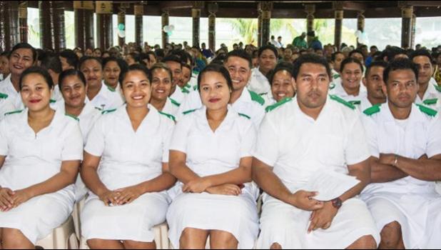 Nurses take their oaths