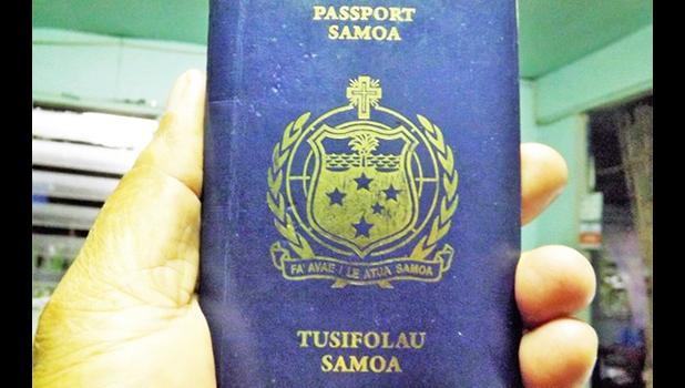 Samoa Passport
