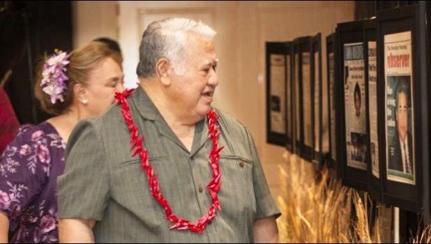 Prime Minister Tuilaepa Dr. Sa’ilele Malielegaoi. (Photo: Misiona Simo/Samoa Observer) Prime Minister Tuilaepa Dr. Sa’ilele Malielegaoi.