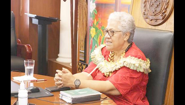The Prime Minister explained that crew members from cargo vessels normally do not interact with front-linters, except for health workers. Prime Minister Fiame Naomi Mata'afa