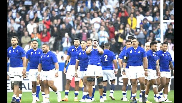 The Samoa national rugby team or Manu Samoa