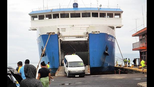 Samoa Shipping Corporation ferry 