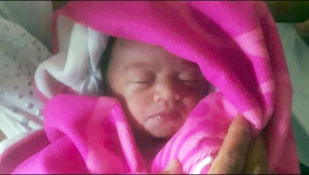 The first female newborn on Christmas Day in Samoa