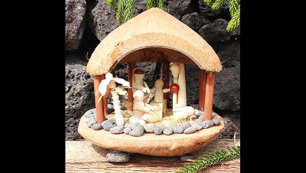 Samoan Nativity set