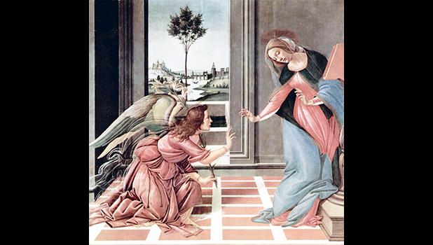The Annunciation by Sandro Botticell