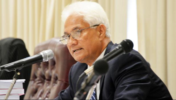 Tualauta Representative Larry Sanitoa