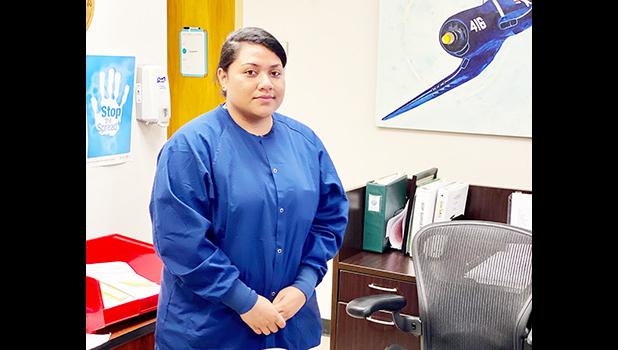 Petty Officer 3rd Class Sarona Toalepai —