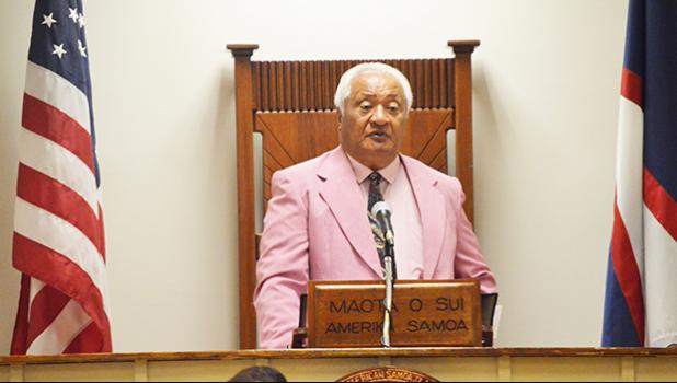 House Speaker Savali Talavou Ale