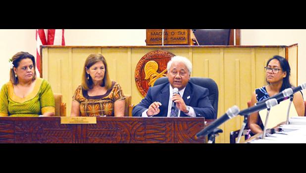 Members of the ASG scholarship board appeared before the House Education & Scholarship Committee in a file photo from earlier this week. [SN file photo]