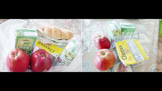 School Lunches distributed during virtual leaning