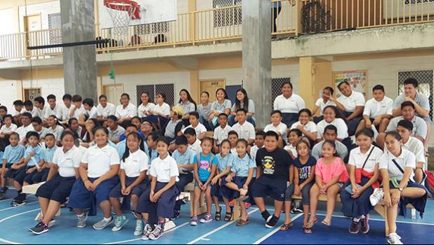 Science Fair students at Manumalo Academy 