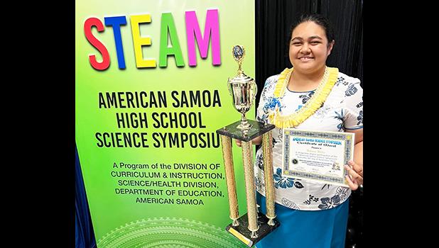 Heleina Willis of Fa’asao Marist High School