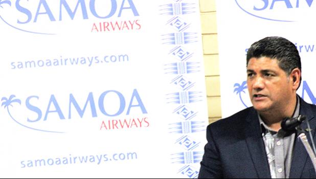 Samoa Airlines CEO Seiuli Alvin Tuala [courtesy Photo]