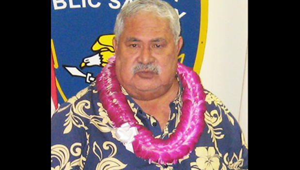 Senate President Tuaolo Manaia Fruean
