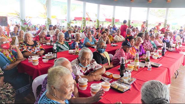 Senior Citizens at the 2020 Christmas Program