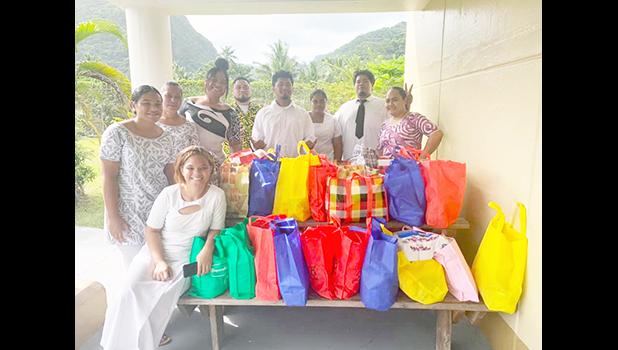 Youth delivering donations to TCF