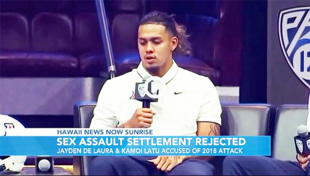 The sex assault civil lawsuit against two former Saint Louis football stars will head to mediation. former Saint Louis football star