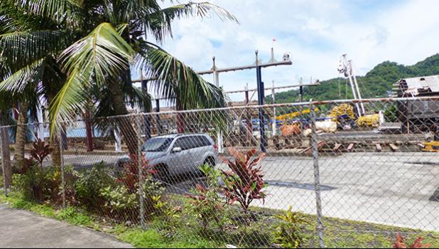 This recent Samoa News photo taken from the main road shows part of the Ronald Reagan Marine Railway, the ASG owned shipyard in Satala that is currently not operational — it’s awaiting upgrades. Samoa News photo taken from the main road shows part of the Ronald Reagan Marine Railway, the ASG owned shipyard in Satala