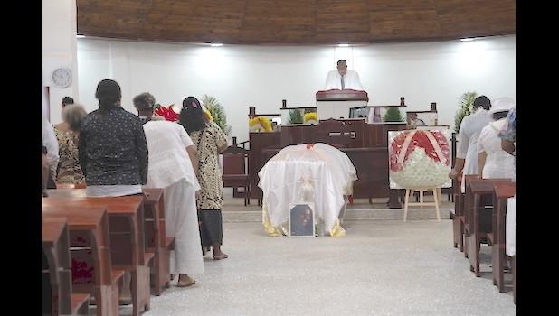 Papalii Sia Figiel funeral service