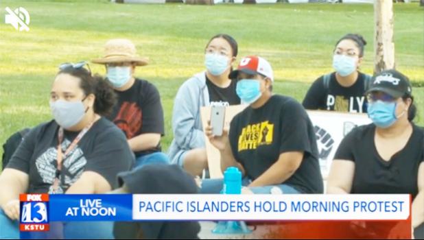Utah's Pacific Islander community shows solidarity with Black Lives Matter movement.