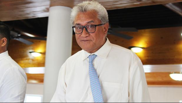 Dept. of Commerce director Keniseli Lafaele 
