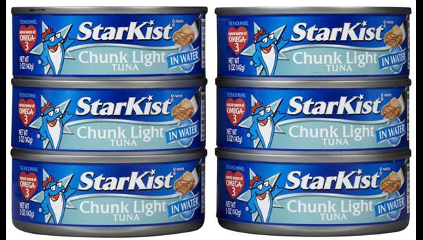 Cans of StarKist Light Chunk Tuna