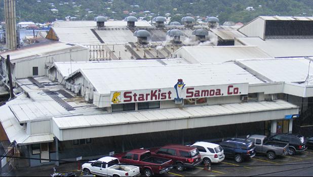 StarKist canning plant in American Samoa