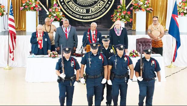 GOVERNOR AND OTHERS AT STATE OF THE TERRITORY